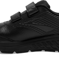 Inside view Men's Brooks Footwear style name Addiction Walker V-Strap 2 Medium in color Black. Sku: 110320-1D072