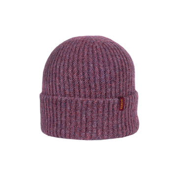 Women's Pistil Hats style name Luna Beanie in color Plum. Sku: 0203-PLUM