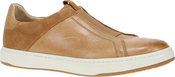 Quarter turn view Women's Dansko Footwear style name Jenn in color TAN ML BR. Sku: 10105640300