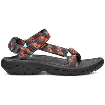 Quarter view Women's Teva Footwear style name Hurricane XLT 2 in color Rainfall Refract. Sku: 1019235RLR