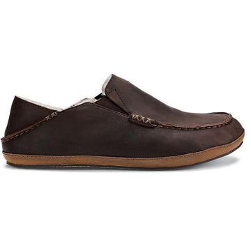 Olukai Moloa Slipper Dark Wood/ Dark Wood