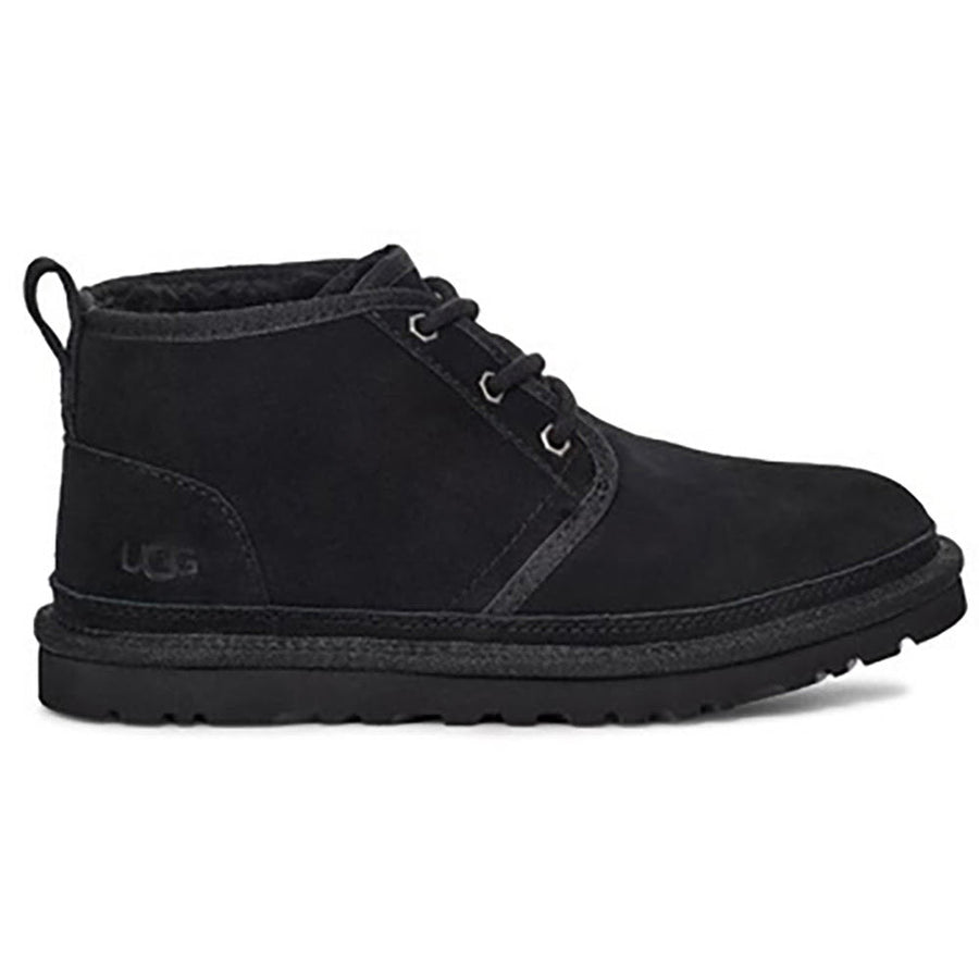 Quarter view Women's UGG Australia Footwear style name Neumel color Black. Sku: 1094269BLK