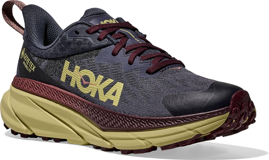 Quarter turn view Women's HOKA Footwear style name Challenger ATR 7 GTX in color CRYC. Sku: 1134502F-CRYC