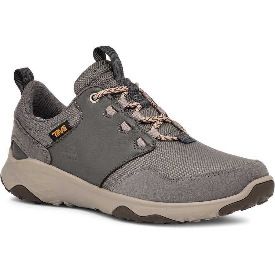 Quarter turn view Men's Teva Footwear style name Canyonview Low Rp in color Grey Burro. Sku: 1137451GBRR