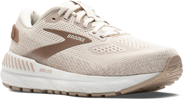 Quarter turn view Women's Brooks Footwear style name Ariel GTS 24 Medium in color COC/CHA/PO. Sku: 120414-1B135