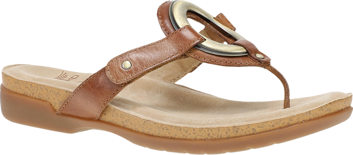 Quarter turn view Women's Dansko Footwear style name Rosalia in color Toffee. Sku: 16021160300