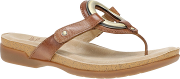 Quarter turn view Women's Dansko Footwear style name Rosalia in color Toffee. Sku: 16021160300