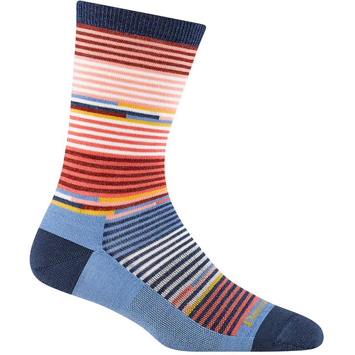 Quarter turn Women's Darn Tough Sock style name Pixie in color Vapor. Sku: 1692-VAPOR