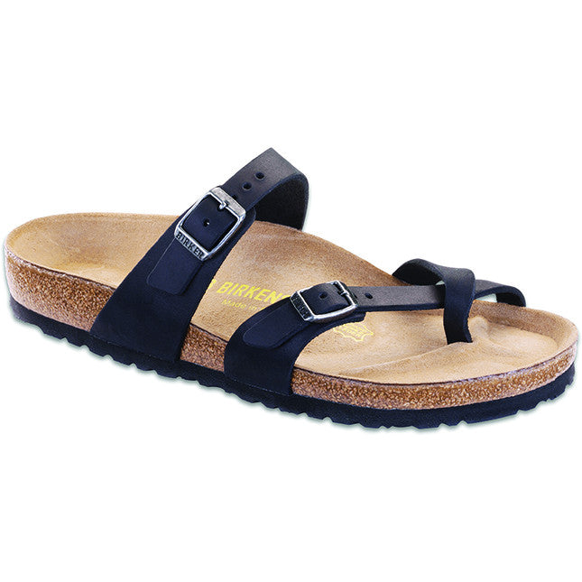 Birkenstock Mayari Black Oiled Leather