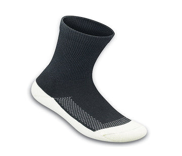 Unisex Orthofeet Biosoft Relaxed Fit Unisex Socks in Black. Sku: SOCK3A1