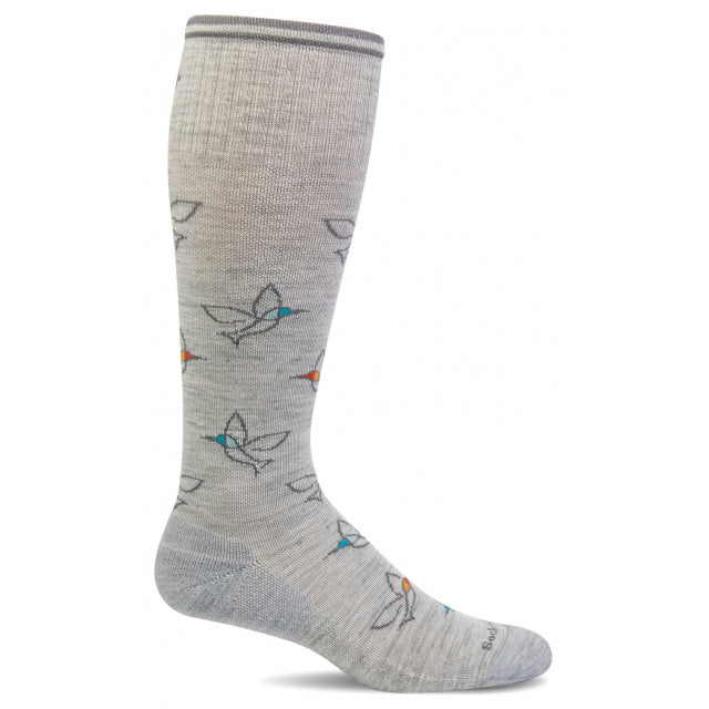 Quarter View Sockwell style name Free Fly in color Ash. Sku: SW110W-805