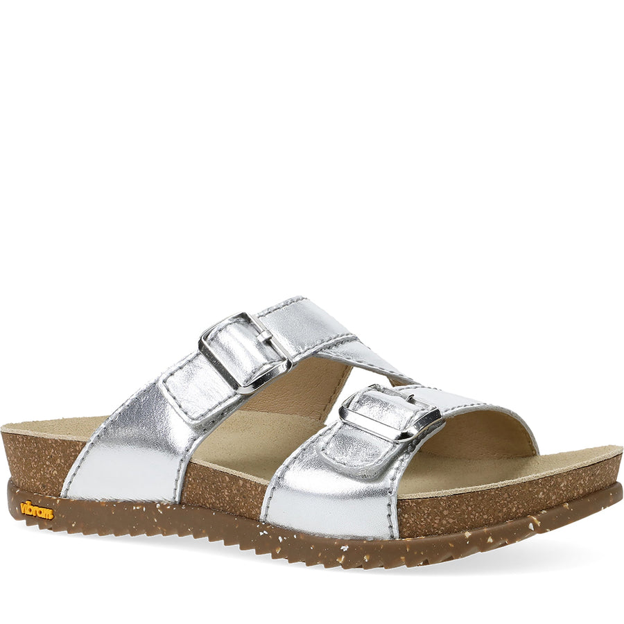 Quarter Turn Women's Dayna Footwear in Silver Metallic. Sku: 2106911200