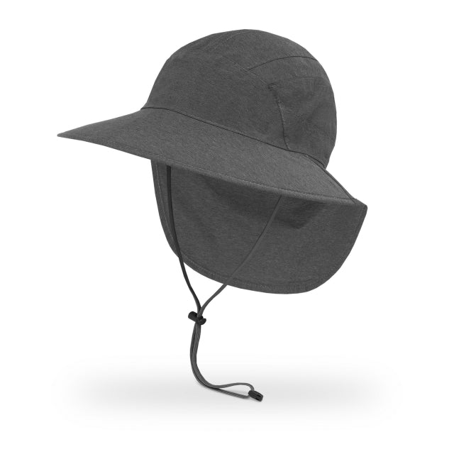 Quarter view Unisex Sunday Apparel style name Ultra Adventure Storm Hat in color Shadow. Sku: S3A01558SHAD