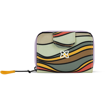 Quarter turn view Women's Sherpani Hand Bag style name Barcelona in color Ventura 73. Sku: 24-BARCE11110