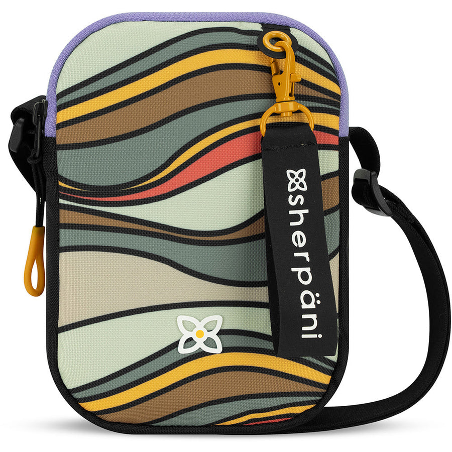 Quarter turn view Women's Sherpani Hand Bag style name Rogue in color Ventura 73. Sku: 24-ROGUE11110