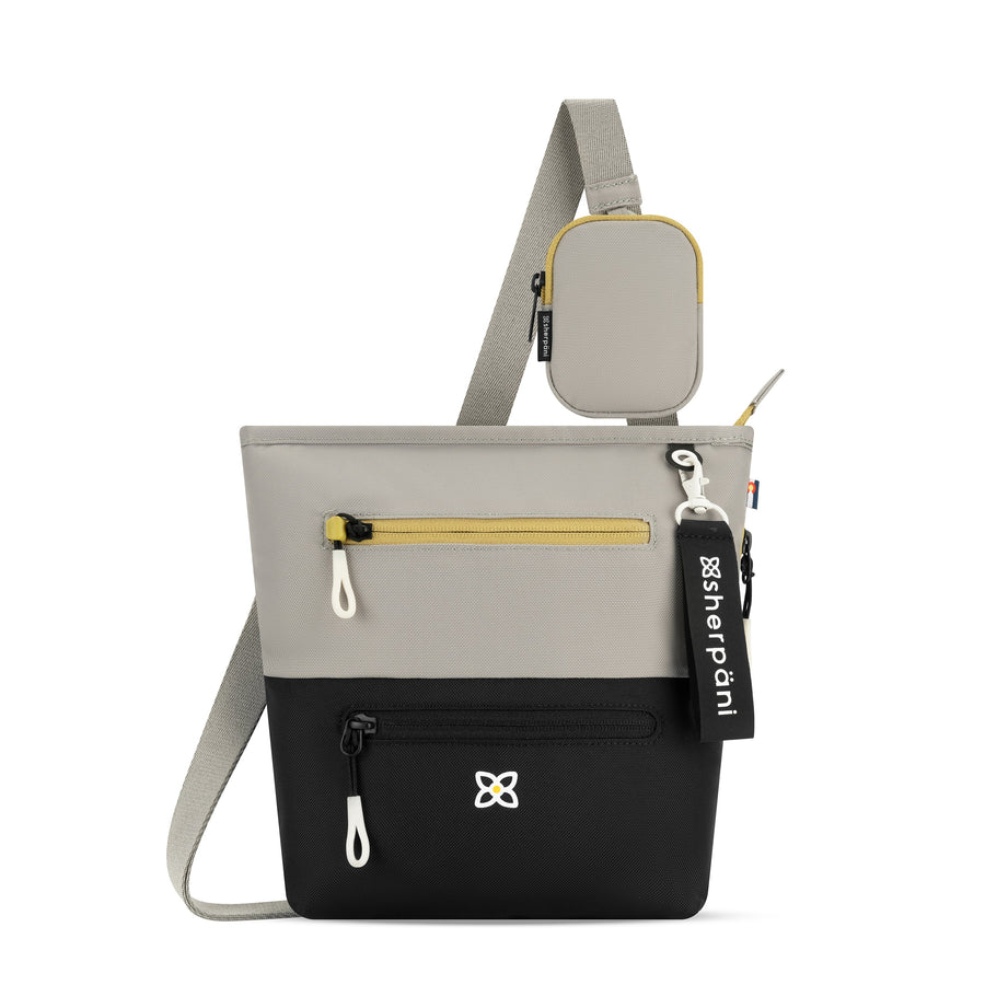 Women's Sherpani Hand Bag style name Sadie in color Wasabi Stone. Sku: 25-SADIE07110