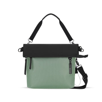 Women's Sherpani Hand Bag style name Vale At in color Aloe Mist. Sku: 25-VALE007060