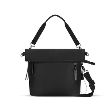 Women's Sherpani Hand Bag style name Vale At in color Carbon. Sku: 25-VALV201060