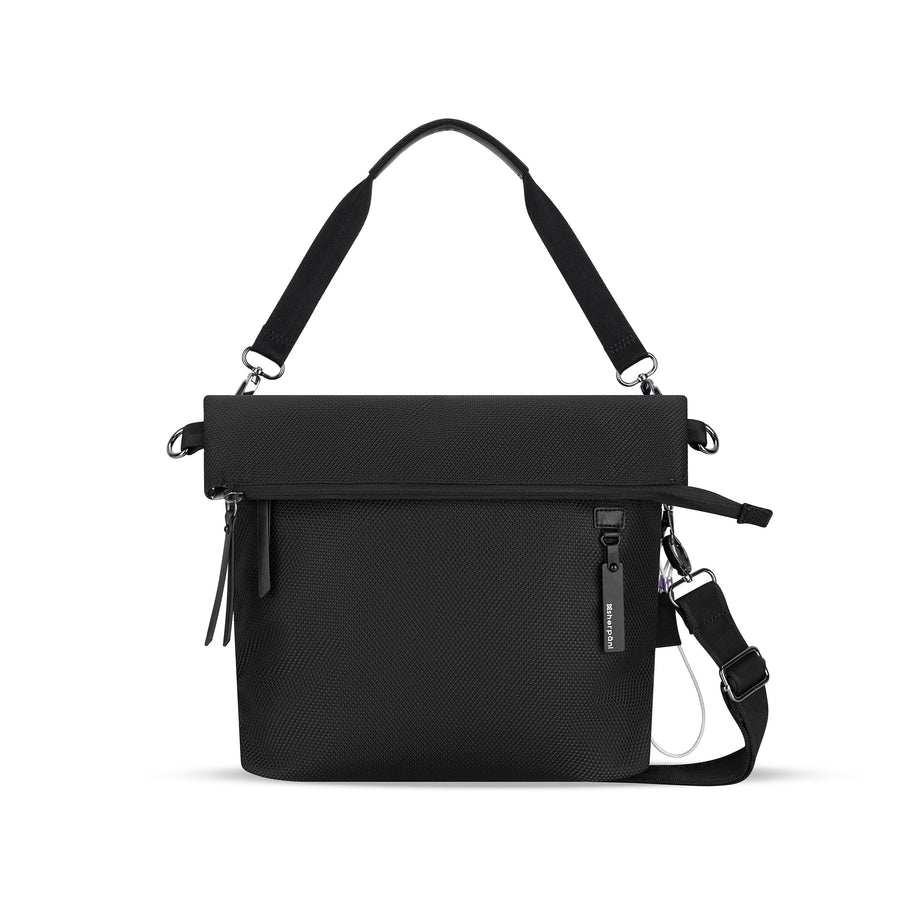 Women's Sherpani Hand Bag style name Vale At in color Carbon. Sku: 25-VALV201060