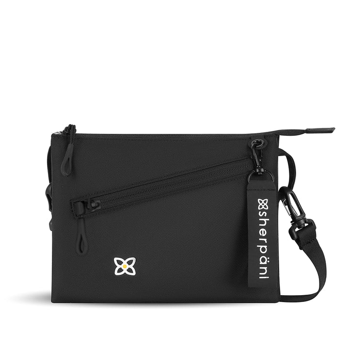 Women's Sherpani Hand Bag style name Zoom in color Raven. Sku: 25-ZOOM101110