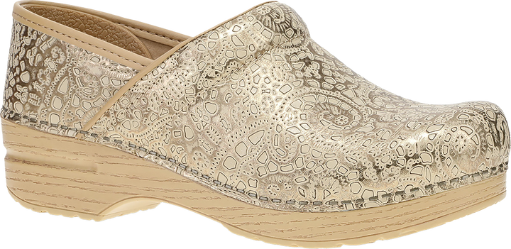 Quarter turn view Women's Dansko Footwear style name Professional in color LACY LEA. Sku: 306151421