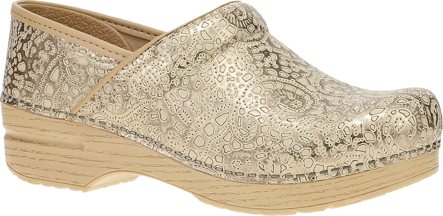 Quarter turn view Women's Dansko Footwear style name Professional in color LACY LEA. Sku: 306151421
