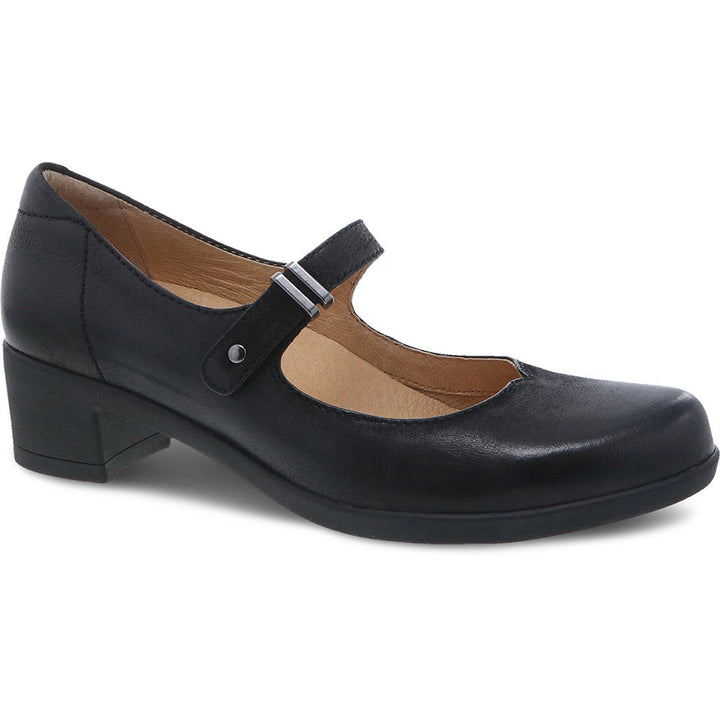 Quarter view Women's Dansko Footwear style name Callista color Blackburnish. Sku: 3215-100200