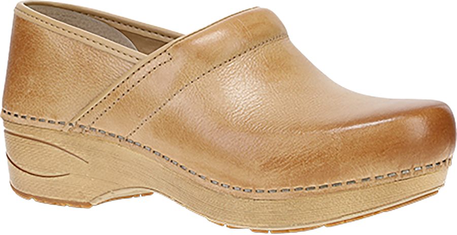 Quarter turn view Women's Dansko Footwear style name Xp 2.0 Wide in color HONEY DIST. Sku: 3959581212