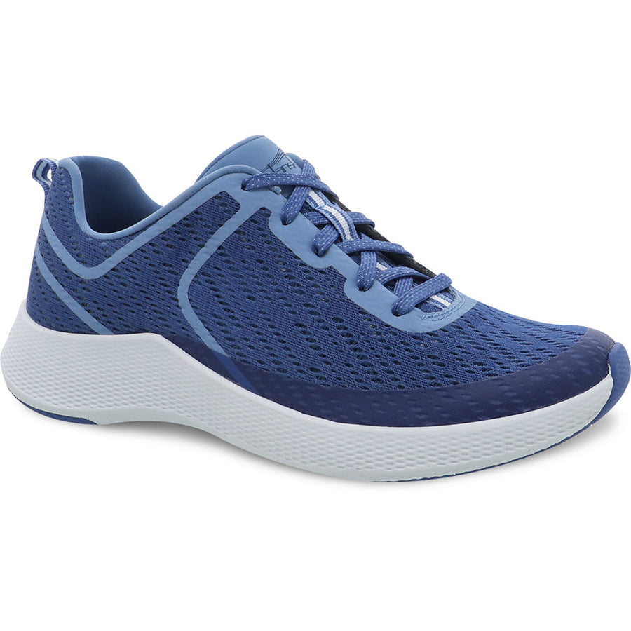 Quarter view Women's Footwear style name Sky in color Blue Mesh. SKU: 4410-050539