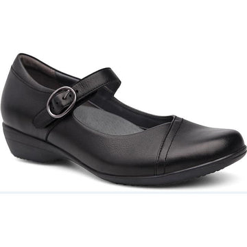 Women's Dansko Fawna Wide in Black Milled Nappa sku: 5511-020200