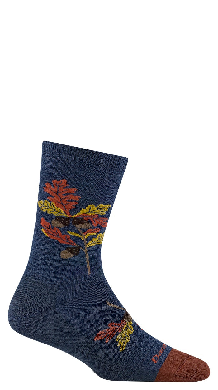 Women's Darn Tough Socks style name Blossom in color Oak Denim. Sku: 6104-OAKDENIM