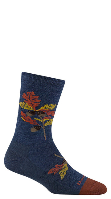 Women's Darn Tough Socks style name Blossom in color Oak Denim. Sku: 6104-OAKDENIM