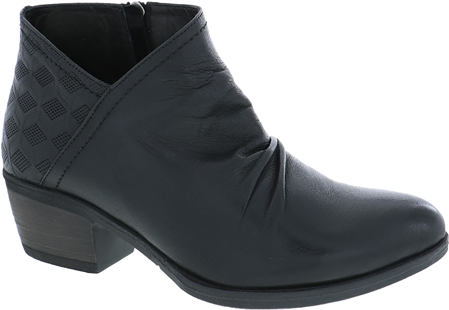 Quarter turn view Women's Biza Footwear style name Virginia in color BLACK. Sku: 7050001