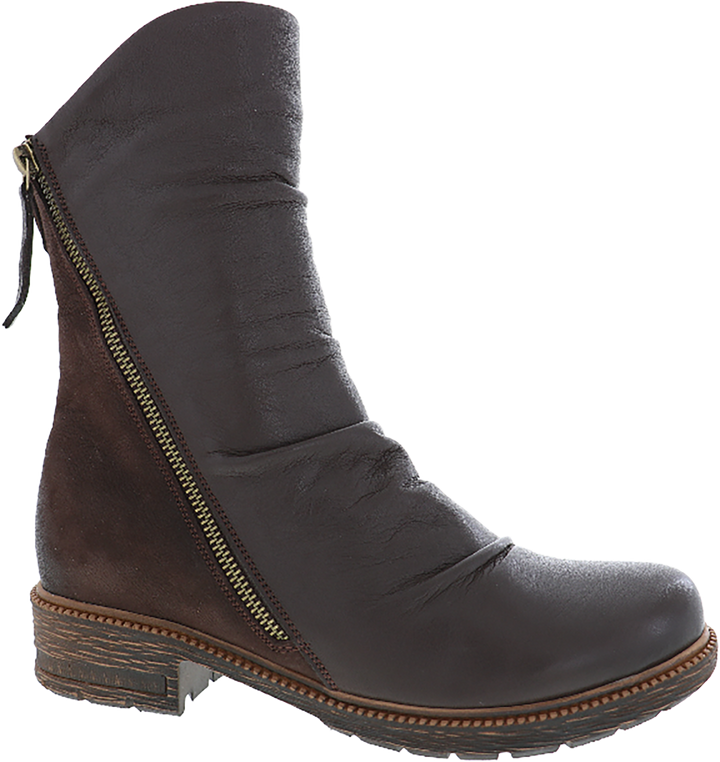Quarter turn view Women's Biza Footwear style name Hattie in color MOCHA. Sku: 7052208