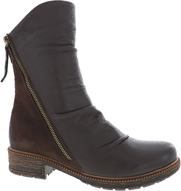 Quarter turn view Women's Biza Footwear style name Hattie in color MOCHA. Sku: 7052208