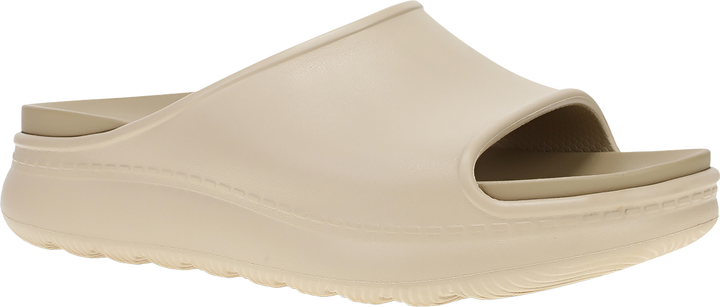 Quarter turn view Women's Dansko Footwear style name Devyn in color SAND MLDED. Sku: 7901031800