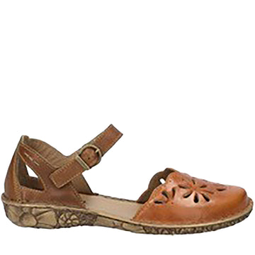 Quarter turn Women's Josef Seibel Footwear style name Rosalie 04 in color Orange Kombi. Sku: 79504-476841