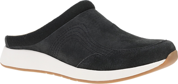 Quarter turn view Women's Dansko Footwear style name Claudia in color BLACK SD. Sku: 8602020300