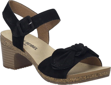 Quarter turn view Women's Josef Seibel Footwear style name Grace 11 in color Black. Sku: 86411-380100