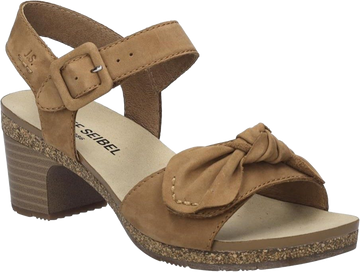 Quarter turn view Women's Josef Seibel Footwear style name Grace 11 in color Nuss. Sku: 86411-380340