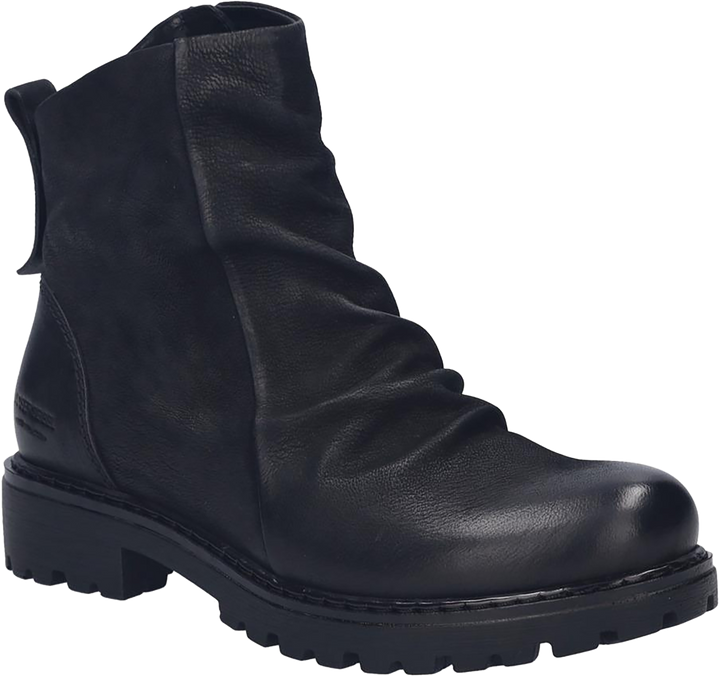 Quarter turn view Women's Josef Seibel Footwear style name Melinda 33 in color BLACK. Sku: 89433-094100