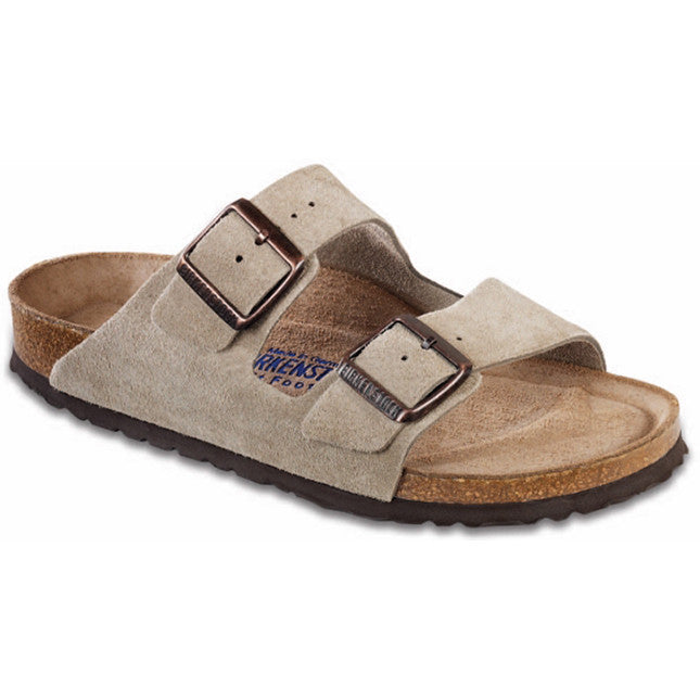 Birkenstock Narrow Arizona Soft Footbed Taupe