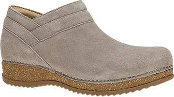 Quarter turn view Women's Dansko Footwear style name Muriel in color TAUPE SD. Sku: 9615151200