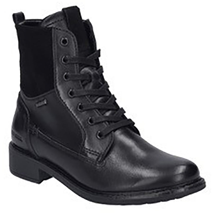 Quarter turn view Women's Josef Seibel Footwear style name Selena 53 in color Black. Sku: 97453-428100