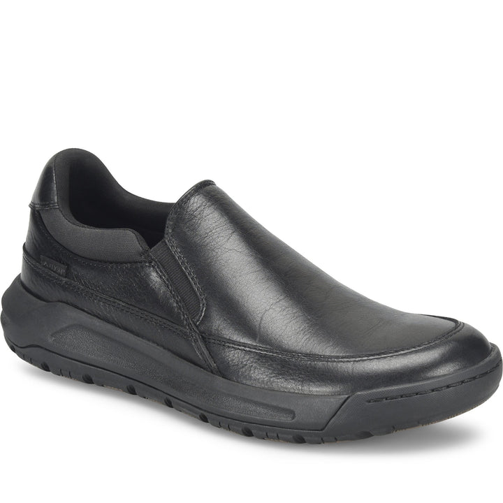 Quarter turn Men's Align Footwear style name Elliott Waterproof in color Black. Sku: AL0005801