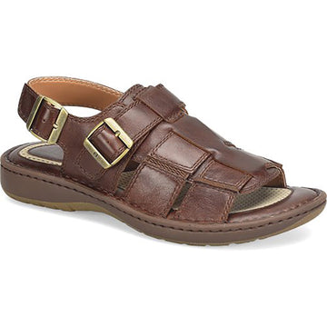 Quarter view Men's Born Footwear style name Miguel in color Tan. Sku: BM0007116