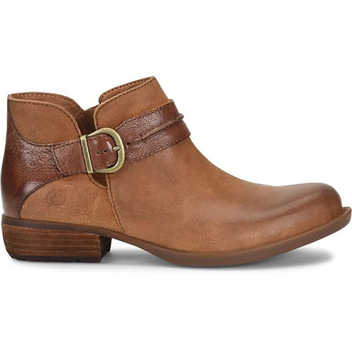 Quarter view Men's Born Footwear style name Kati in color Tan/ Brown. Sku: BR0040492