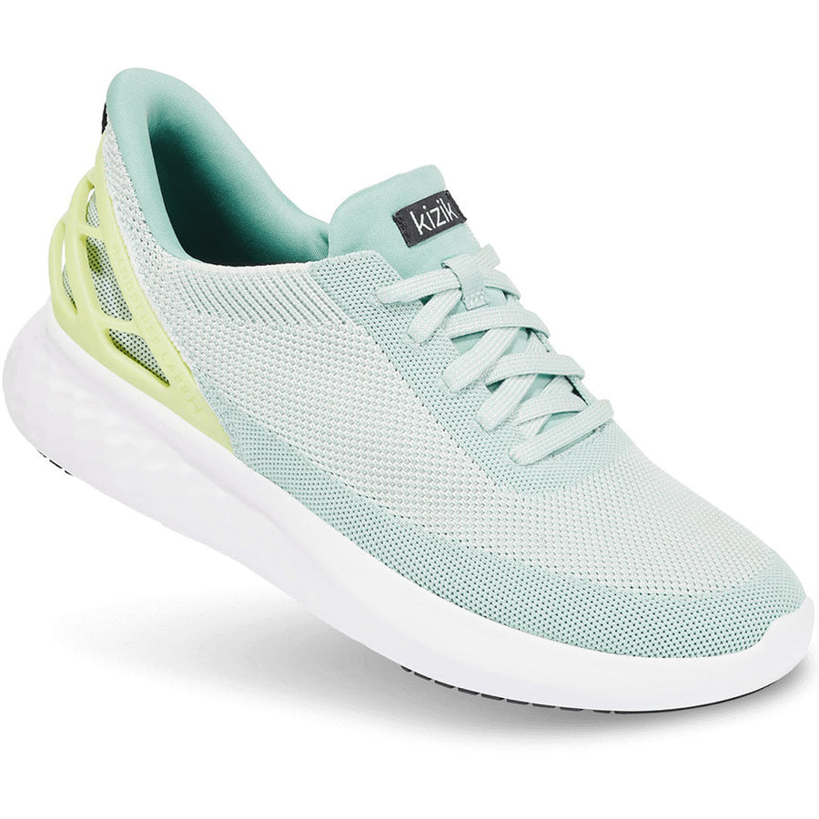 Quarter view Women's Kizik Footwear style name Athens in color Surf Spray. Sku: DATHSS04