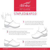 Dansko proper fit chart