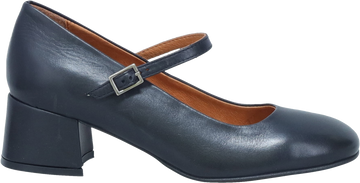 Quarter turn view Women's Miz Mooz Footwear style name Gabbie in color BLACK. Sku: GABBIE-BLACK